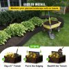 Landscape Edging, 10 inch Depth 150 ft Total Length, Recycled HDPE Coiled Terrace Board, Flexible Bender Border for Landscaping, Lawn, Garden, Yard, Against Invading Weeds, Black - Image 5